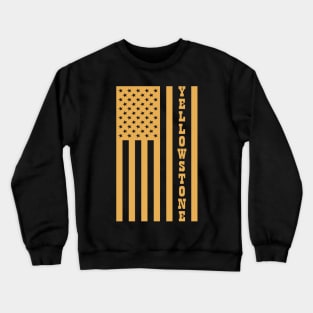 Yellowstone Flag Crewneck Sweatshirt